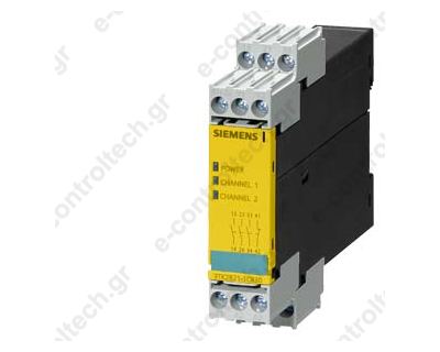 Ρελέ Ασφαλείας 3NO/1NC 24V AC/DC